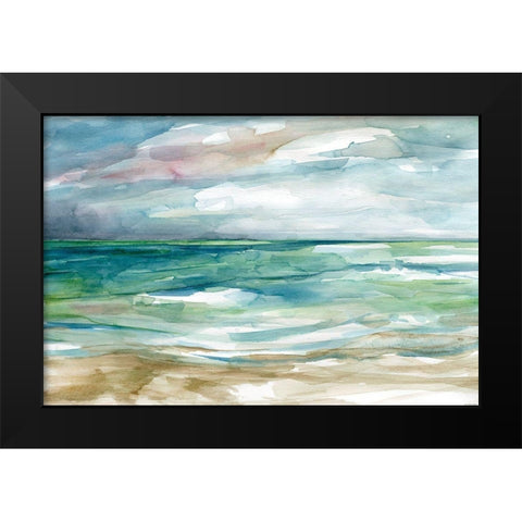 Low Tide 2 Black Modern Wood Framed Art Print by Franklin, Elizabeth