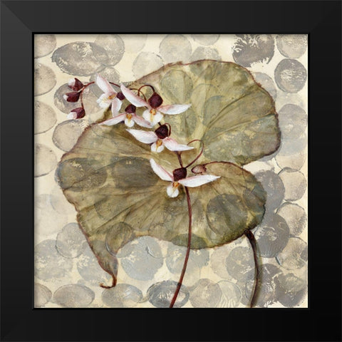 Amazonia 2 Black Modern Wood Framed Art Print by Amore