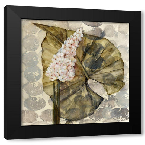 Amazonia 3 Black Modern Wood Framed Art Print by Amore