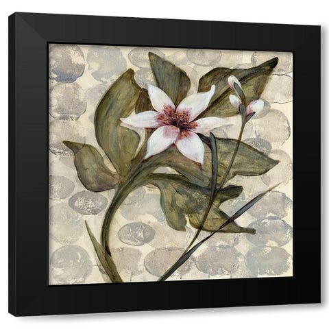 Amazonia 4 Black Modern Wood Framed Art Print with Double Matting by Amore