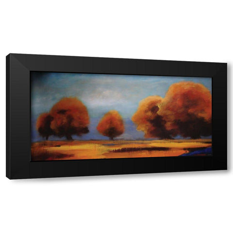 Western Sky Black Modern Wood Framed Art Print by Sokol-Hohne