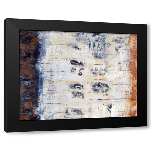 Found Love Black Modern Wood Framed Art Print with Double Matting by Bagnato, Judi