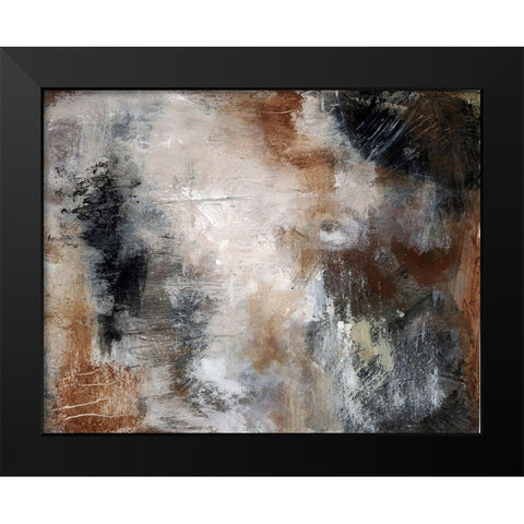 Find Love Black Modern Wood Framed Art Print by Bagnato, Judi