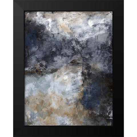 The Same Way Black Modern Wood Framed Art Print by Bagnato, Judi