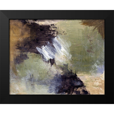 Faith Black Modern Wood Framed Art Print by Bagnato, Judi