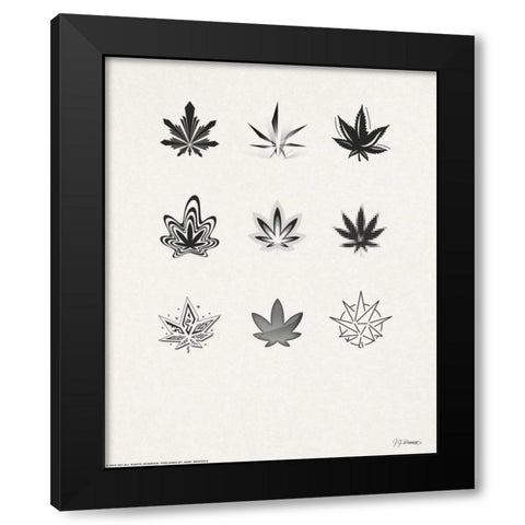 Era Juana Black Modern Wood Framed Art Print with Double Matting by Brando, JJ