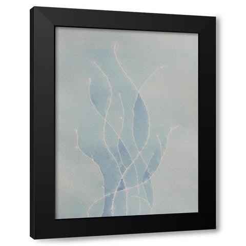 The Flame Black Modern Wood Framed Art Print with Double Matting by Van, Laura