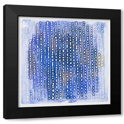 The Message Black Modern Wood Framed Art Print with Double Matting by Van, Laura