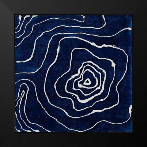 This Is The Place Black Modern Wood Framed Art Print by Van, Laura