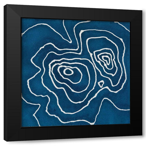 The Mask Black Modern Wood Framed Art Print with Double Matting by Van, Laura
