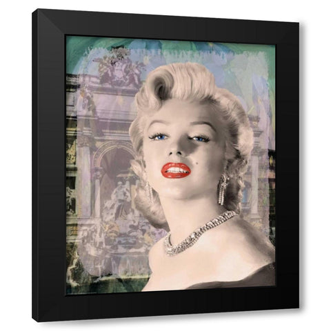 Girls Best Friend Trevi Black Modern Wood Framed Art Print by Michaels, Jerry