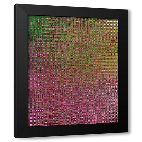 Patterns #2 Black Modern Wood Framed Art Print by Khilnani, Rajiv