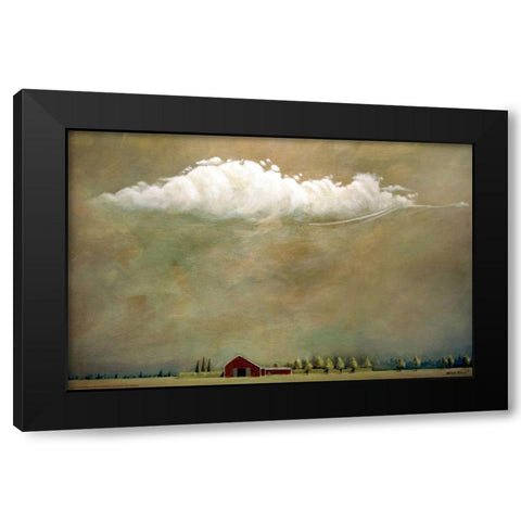 Summer, South Of 27 Black Modern Wood Framed Art Print by Romm, Steven
