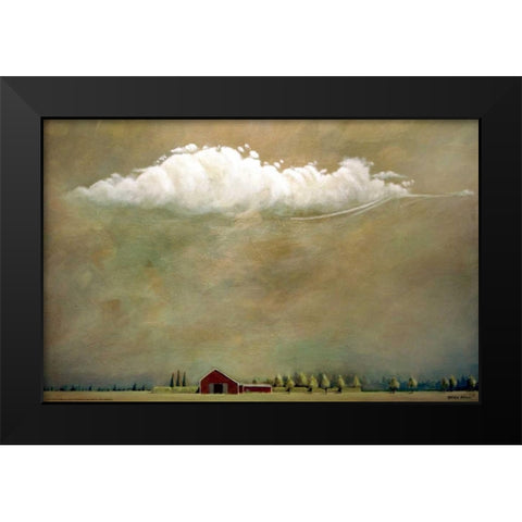 Summer, South Of 27 Black Modern Wood Framed Art Print by Romm, Steven