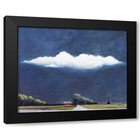 Going To Sag Harbor Black Modern Wood Framed Art Print by Romm, Steven