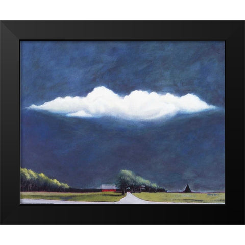 Going To Sag Harbor Black Modern Wood Framed Art Print by Romm, Steven