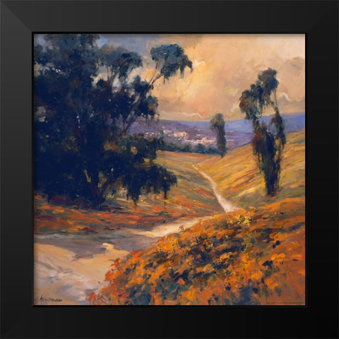 Afternoon 2 Black Modern Wood Framed Art Print by Stevens, Allayn