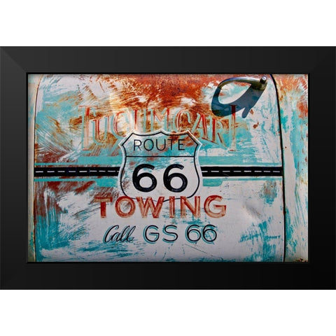 4 Bouys Black Modern Wood Framed Art Print by Vizvary, Susan