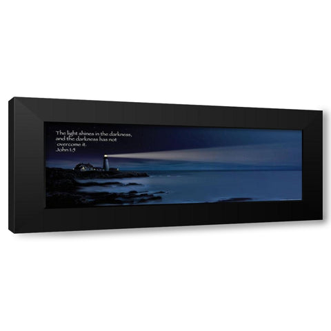 Nightwatch Black Modern Wood Framed Art Print by Wiewandt, Thomas