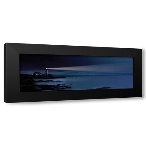 Nightwatch Black Modern Wood Framed Art Print by Wiewandt, Thomas