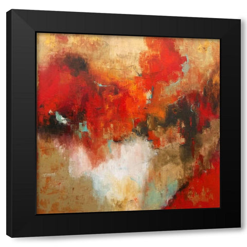 Angel Black Modern Wood Framed Art Print by Herrera, Leticia
