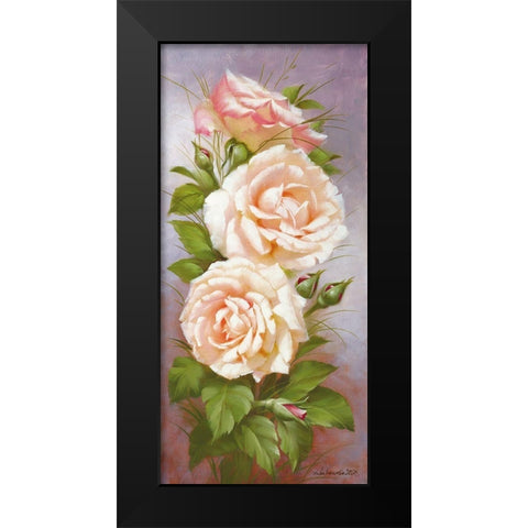 Spring Beauty I Black Modern Wood Framed Art Print by Dvoretskiy, Petrovich