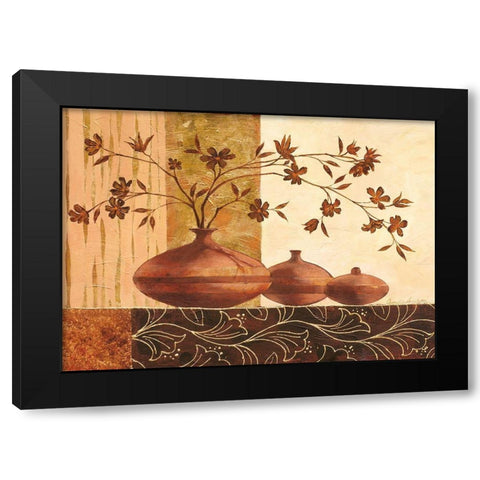 Piombino Black Modern Wood Framed Art Print by Ancilotti, Claudia