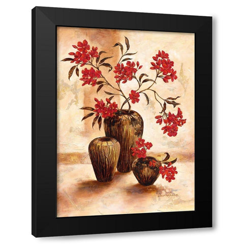 Zanzibar Black Modern Wood Framed Art Print with Double Matting by Ancilotti, Claudia