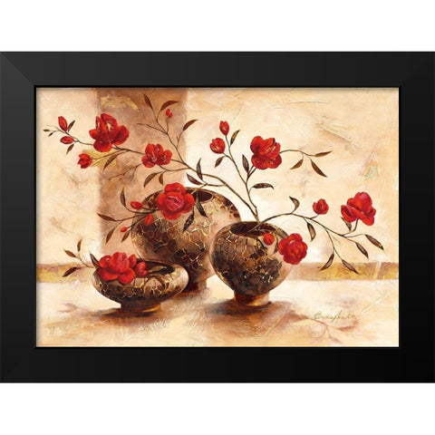 Mauritius Black Modern Wood Framed Art Print by Ancilotti, Claudia