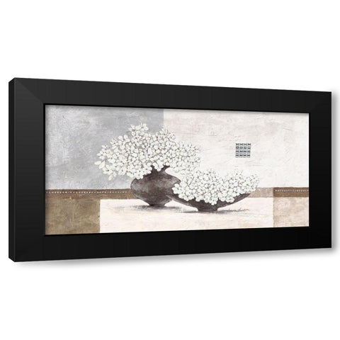 Diamonds and Pearls Black Modern Wood Framed Art Print by Ancilotti, Claudia