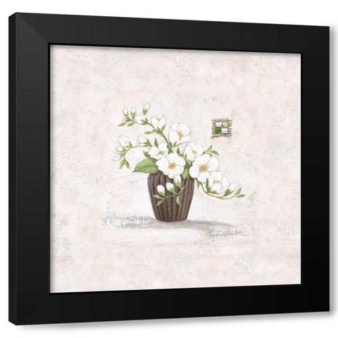 Nanni Black Modern Wood Framed Art Print by Ancilotti, Claudia