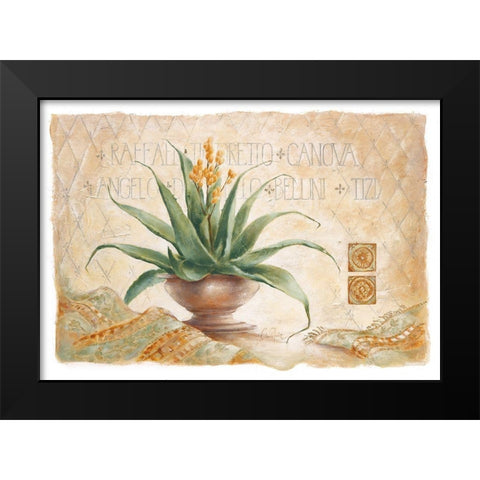 Canova Black Modern Wood Framed Art Print by Ancilotti, Claudia