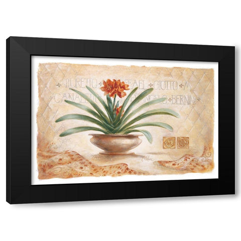 Giotto Black Modern Wood Framed Art Print by Ancilotti, Claudia