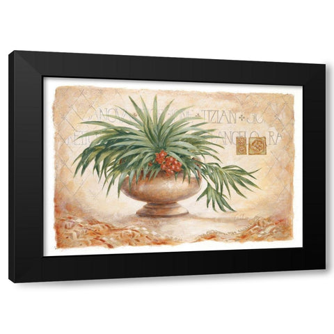 Tizian Black Modern Wood Framed Art Print with Double Matting by Ancilotti, Claudia