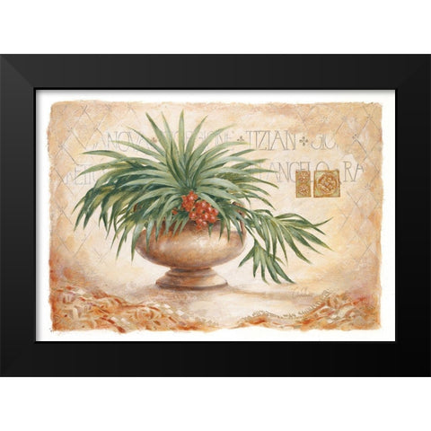 Tizian Black Modern Wood Framed Art Print by Ancilotti, Claudia