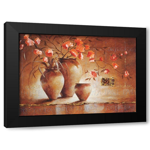 Dante Black Modern Wood Framed Art Print by Ancilotti, Claudia