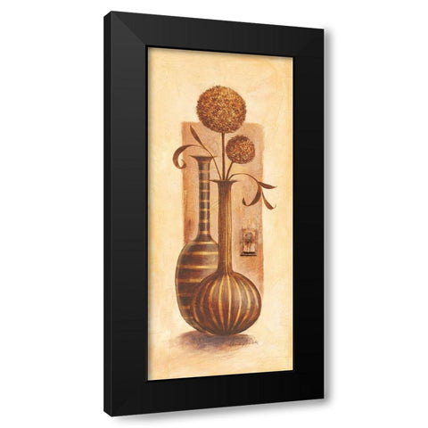 Solferino Black Modern Wood Framed Art Print with Double Matting by Ancilotti, Claudia