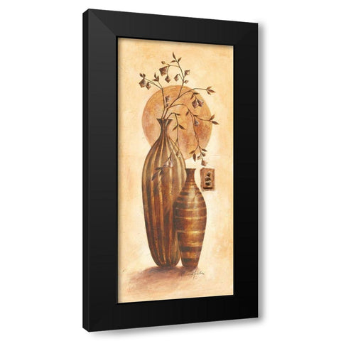 Montefalco Black Modern Wood Framed Art Print by Ancilotti, Claudia