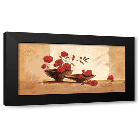 Barbados Black Modern Wood Framed Art Print by Ancilotti, Claudia