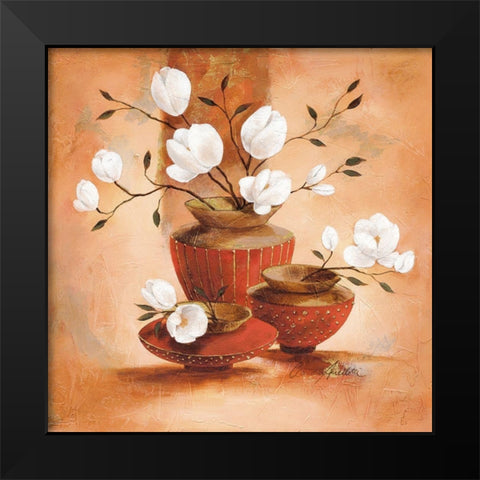 Marella Black Modern Wood Framed Art Print by Ancilotti, Claudia