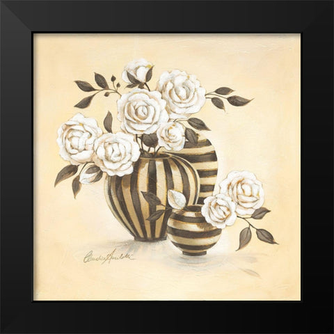 Palermo Black Modern Wood Framed Art Print by Ancilotti, Claudia