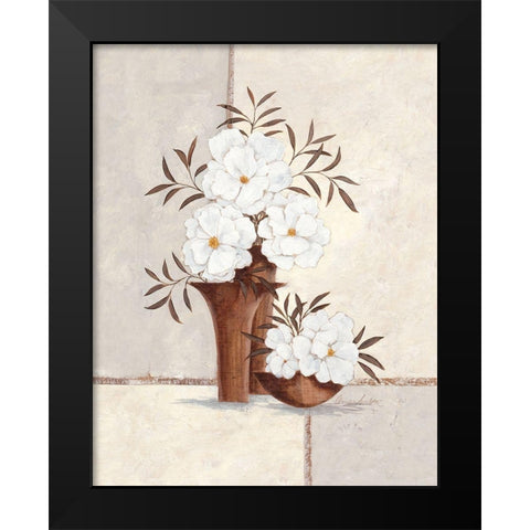 Vintage Style Black Modern Wood Framed Art Print by Ancilotti, Claudia
