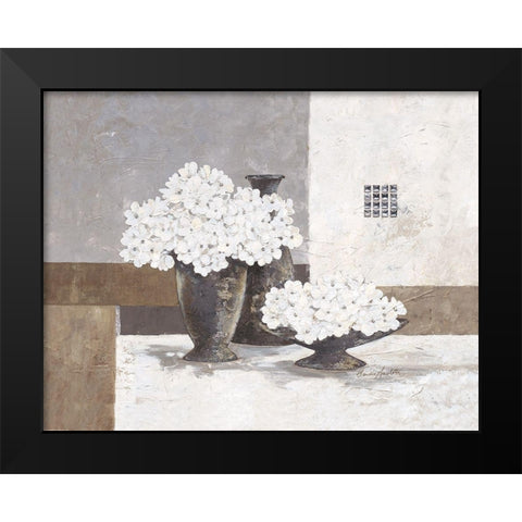 Cristal Pearl Black Modern Wood Framed Art Print by Ancilotti, Claudia