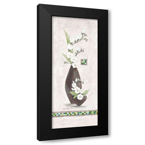 Secret Garden III Black Modern Wood Framed Art Print by Ancilotti, Claudia