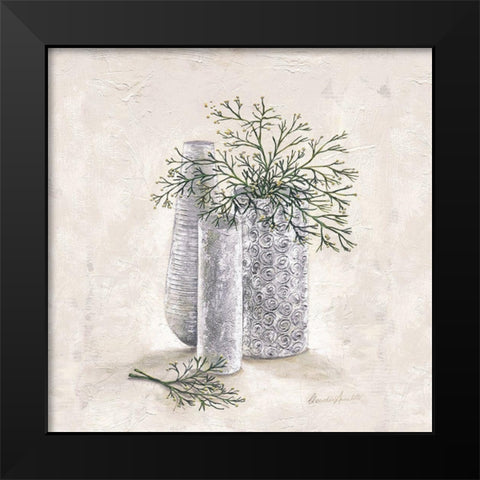 Valverde Black Modern Wood Framed Art Print by Ancilotti, Claudia