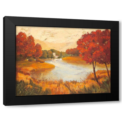 Summer Spirit Black Modern Wood Framed Art Print by Ancilotti, Claudia