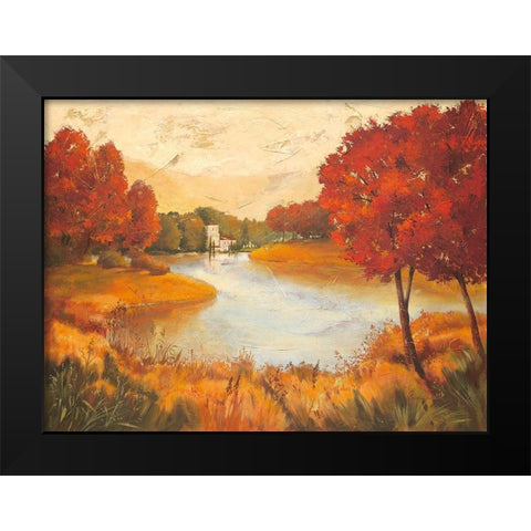 Summer Spirit Black Modern Wood Framed Art Print by Ancilotti, Claudia