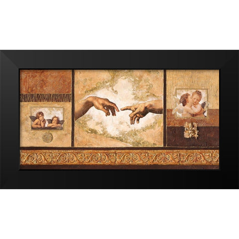 Classics Black Modern Wood Framed Art Print by Ancilotti, Claudia