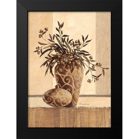 Kairo Black Modern Wood Framed Art Print by Ancilotti, Claudia