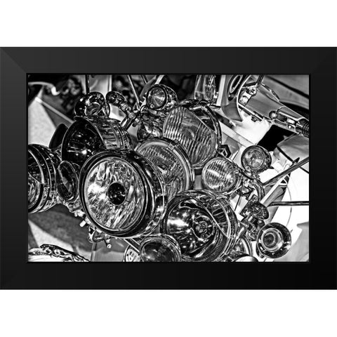 OLD-FASHIONED I Black Modern Wood Framed Art Print by Fossey, George